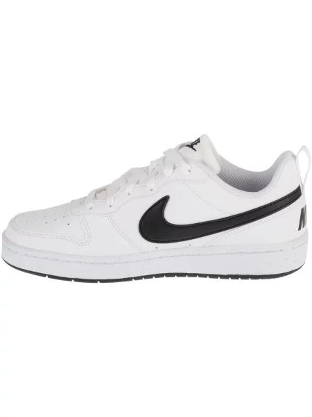 Boty Nike Court Borough Low Recraft white/black bílé