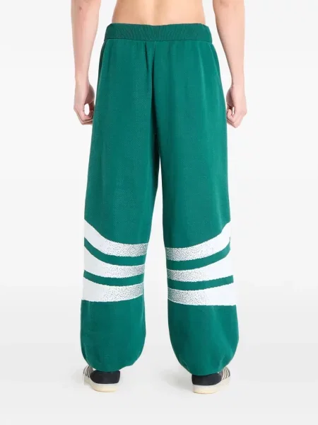 Krótka graficzny koszulka Adidas Campus z perforacją szara