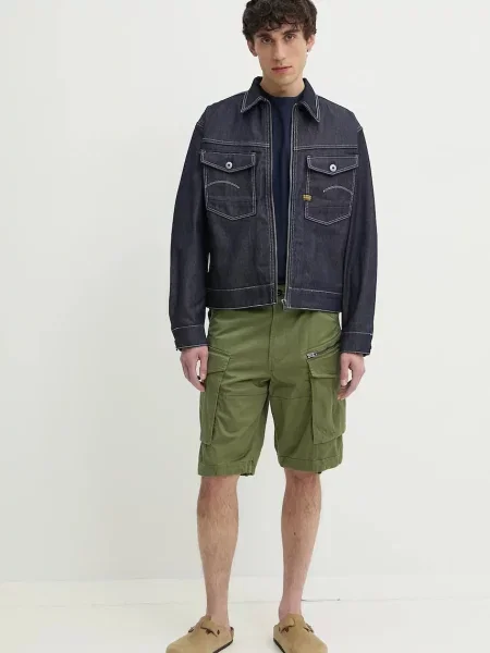 G-Star Raw szorty Rovic zielony