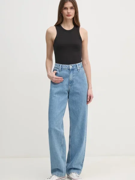 Τοπ Calvin Klein Jeans μαύρο