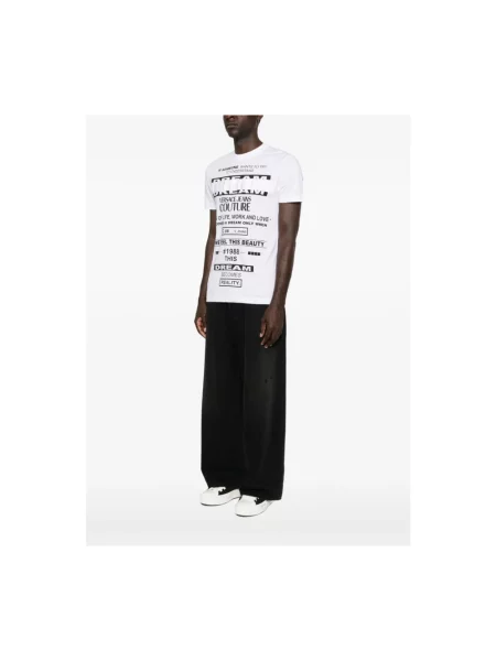 Koszulka Versace Jeans Couture biała