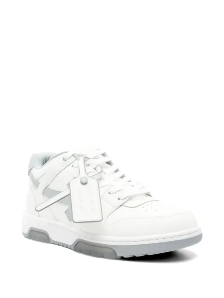 Sneakerși Off-white business alb