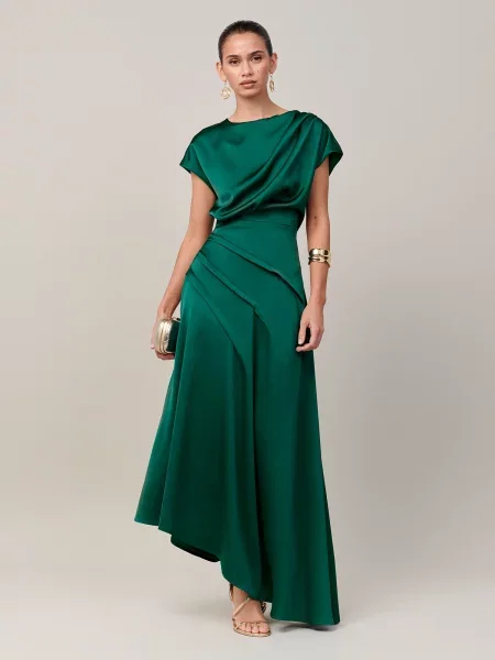 Sável Rochie CHARLIE smarald verde