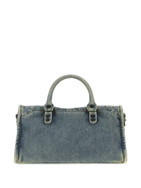 Geantă shopper Balenciaga albastru
