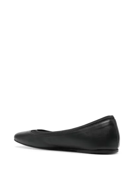Balerini Loulou De Saison din piele negru