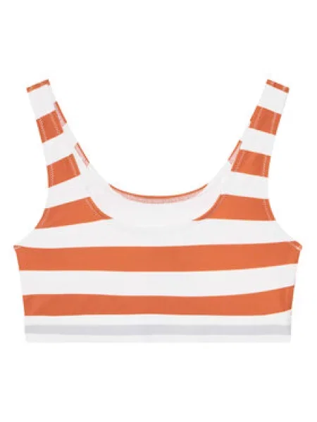 Jednodílné plavky Tommy Hilfiger oranžové
