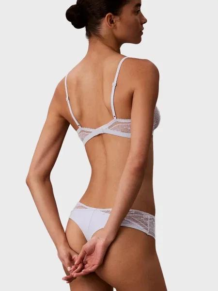 Стринги Calvin Klein голубые