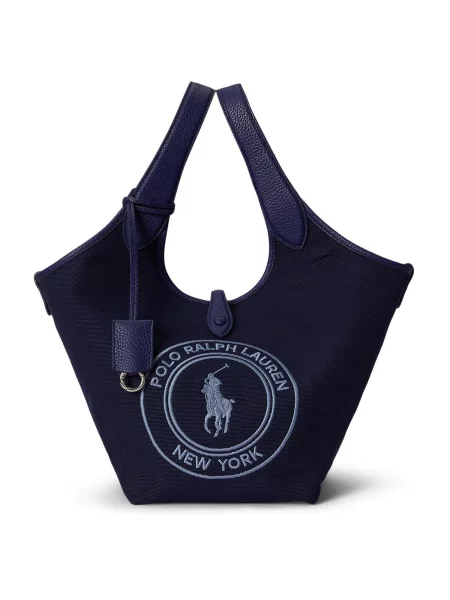 Geantă Polo Ralph Lauren albastru