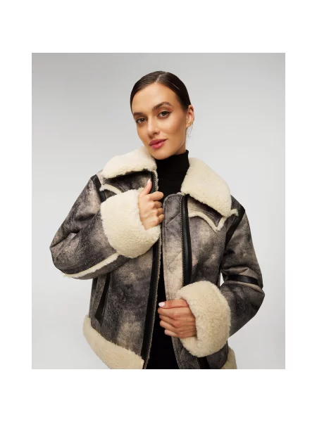 Kurtka Stand Studio Lessie szara