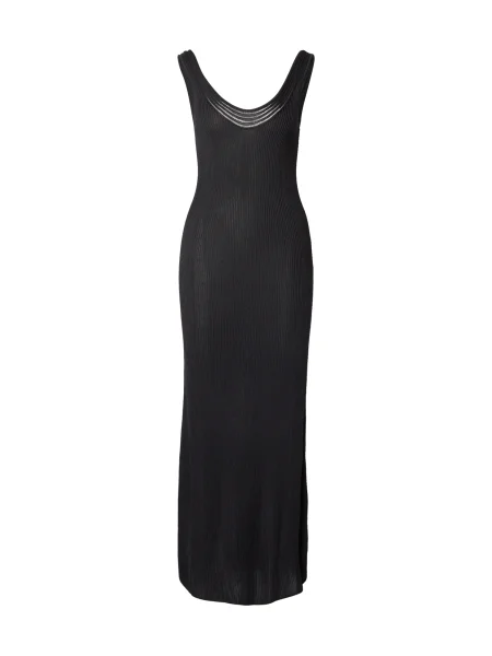 Calvin Klein Jeans Pletena obleka črna