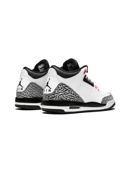 Sneakersy dziecięce Jordan 3 Retro białe