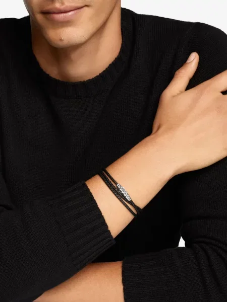 Brăţară David Yurman argintiu