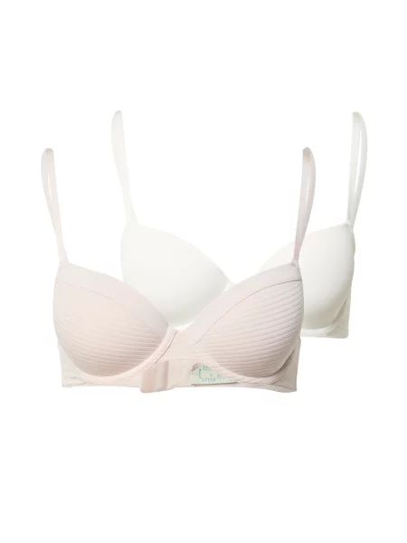 Dorina Sutien LOUISE roz pastel alb