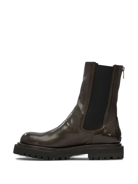 Botine chelsea Officine Creative maro