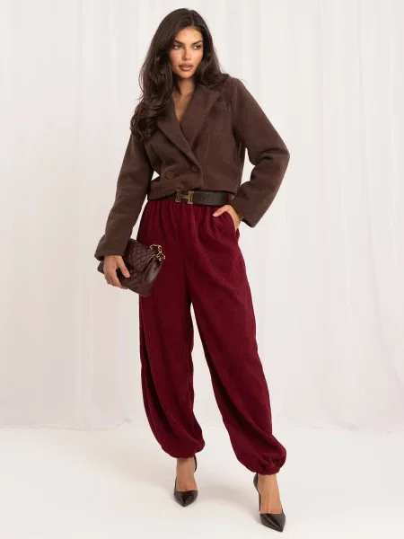 Jogger hlače Italy Moda crna