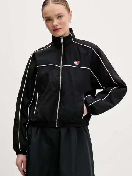 Tommy Jeans geacă negru