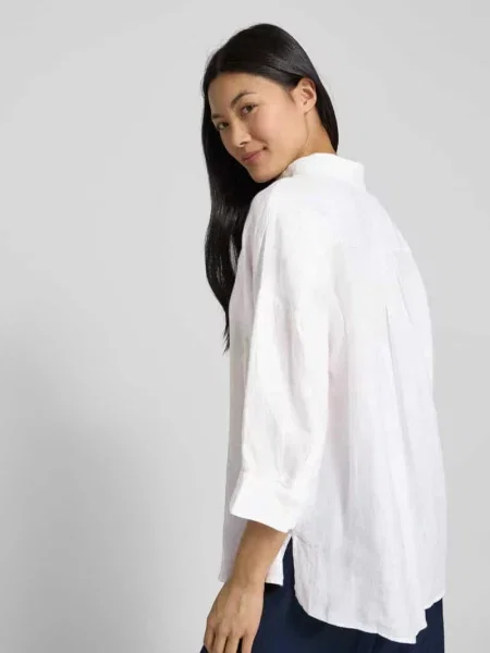 Tommy Hilfiger Koszula Z Lnu Z Rękawami weiss biała