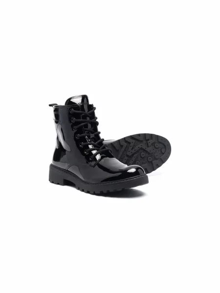 Buty do kostki dziecięce Geox czarne
