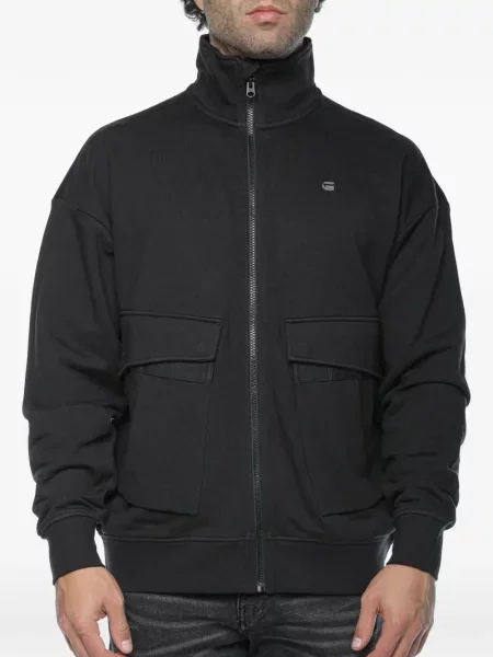 Hanorac cu fermoar G-star Raw negru