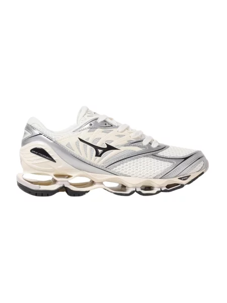 Sneakersy Mizuno skórzane beżowe