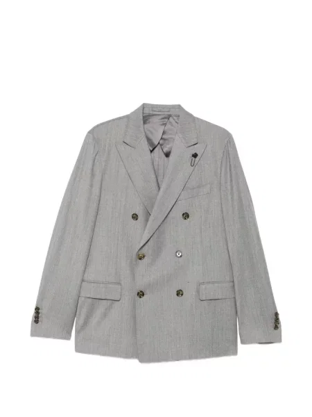 Costum Lardini cu două rânduri de nasturi gri