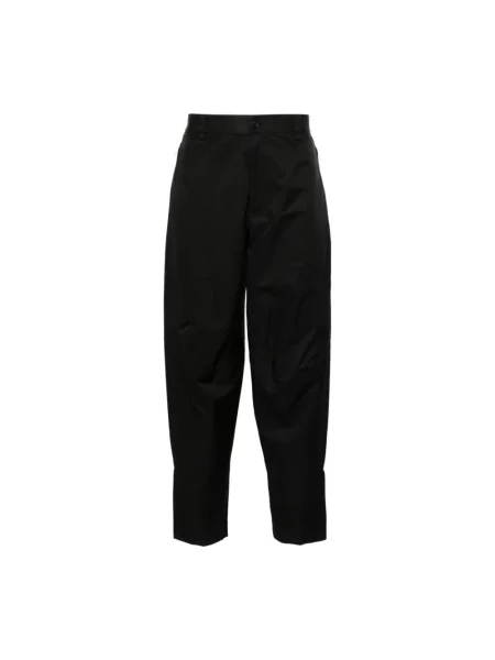 Spodnie Lanvin z logo czarne