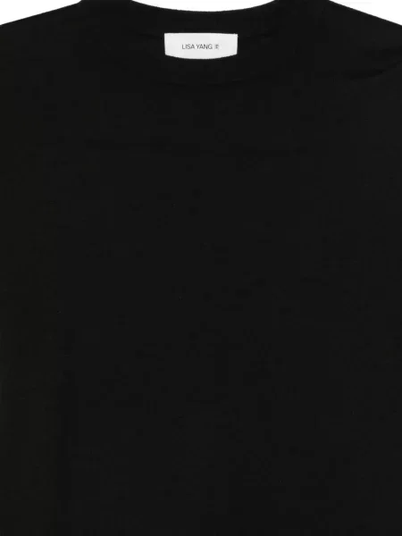 Tricou Lisa Yang de lână negru