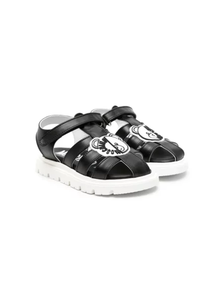 Sandały dziecięce Moschino czarne