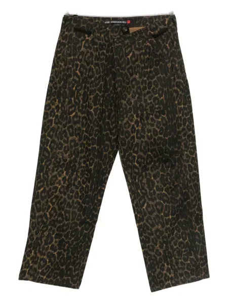 Kalhoty Andersson Bell s potiskem zelené