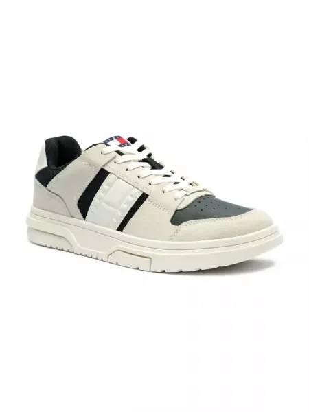 Tommy Jeans De piele sneakers bej