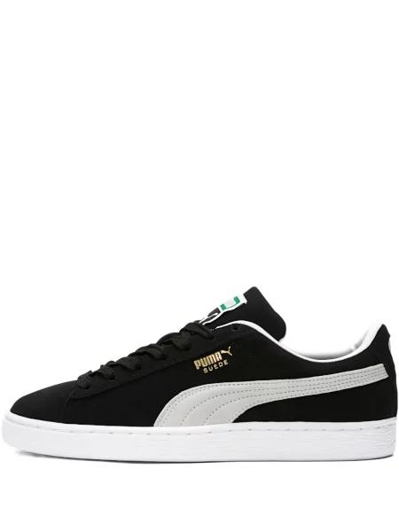 Sneakerși Puma Suede din piele de căprioară clasici alb