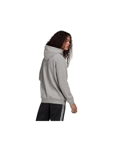 Hanorac cu glugă Adidas clasic gri