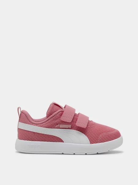 Дитячі Кеди низькі PUMA COURTFLEX V3 MESH текстиль/синтетика рожевий