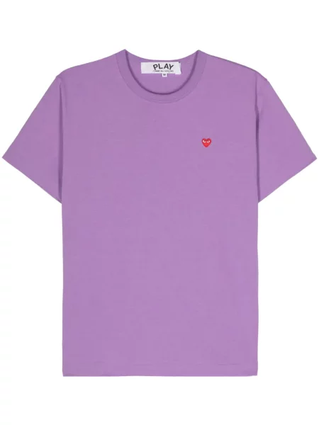 Tricou Comme Des Garcons Play violet