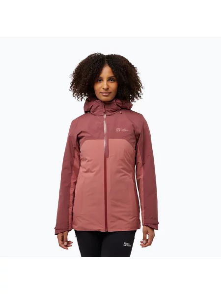 Kurtka Jack Wolfskin Hunberg mineral red różowa