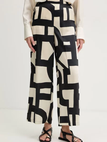 Marella pantaloni pentru femei Emme by Marella negru