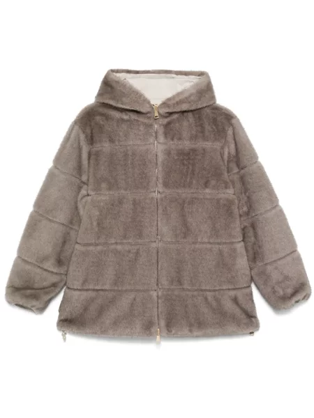 Geacă Moncler reversibilă gri