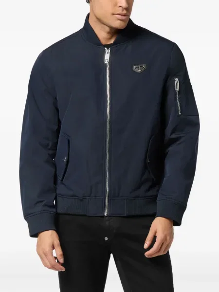 Geacă bomber Philipp Plein albastru