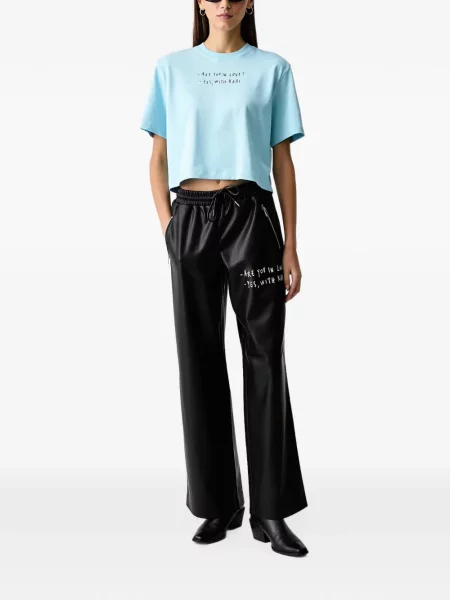 Koszulka Karl Lagerfeld Jeans niebieska