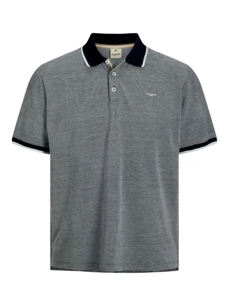 JACK & JONES Tricou JPRBLUALVES albastru marin alb