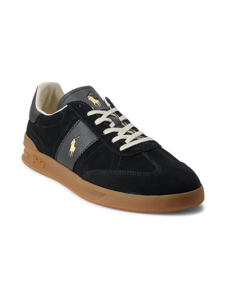 Σκαρπινια Polo Ralph Lauren μαύρο