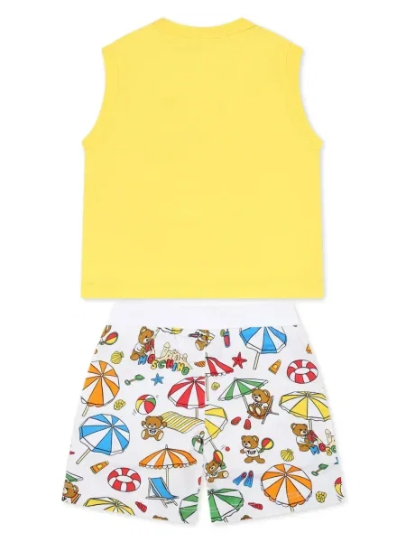 Szorty dziecięce Moschino żółte