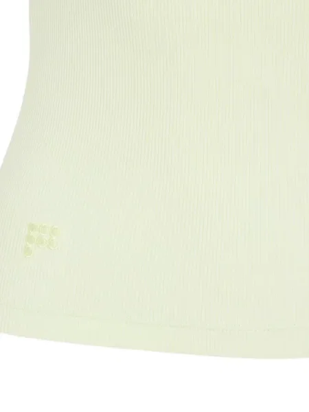 Top Pangaia tricotate cu imagine verde