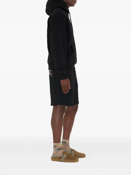 Pantaloni scurți Burberry negru