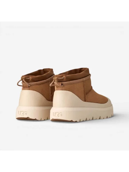Klasické malé mini členkové topánky Ugg biela