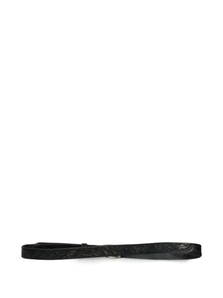Curea Ralph Lauren Rrl din piele negru