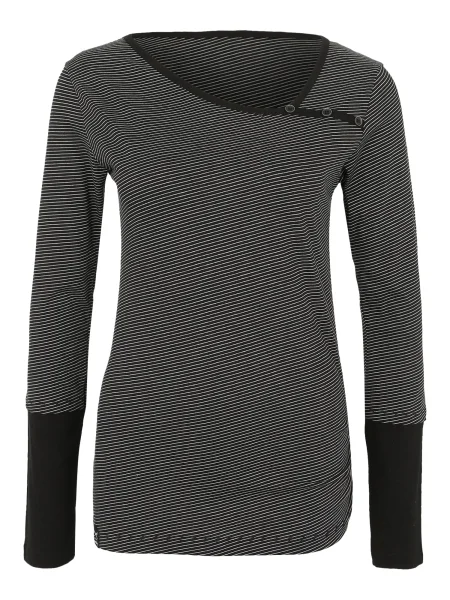 Iriedaily Tricou negru alb