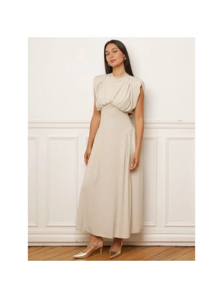 Haljina La Modeuse bež