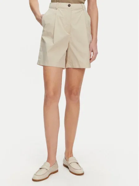 Tommy Hilfiger Bermuda nadrág bézs