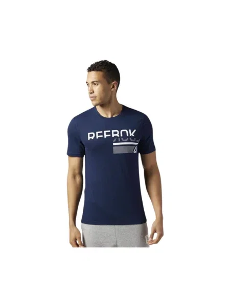 Tričko Reebok Sport modrá